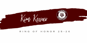 Kim Kovar logo Ring of Honor