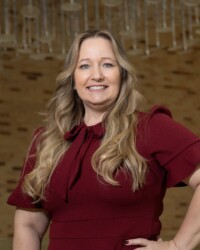 <strong>Amy Ellgard '28</strong><br>
Aggie Mom Camp Counselor Lead